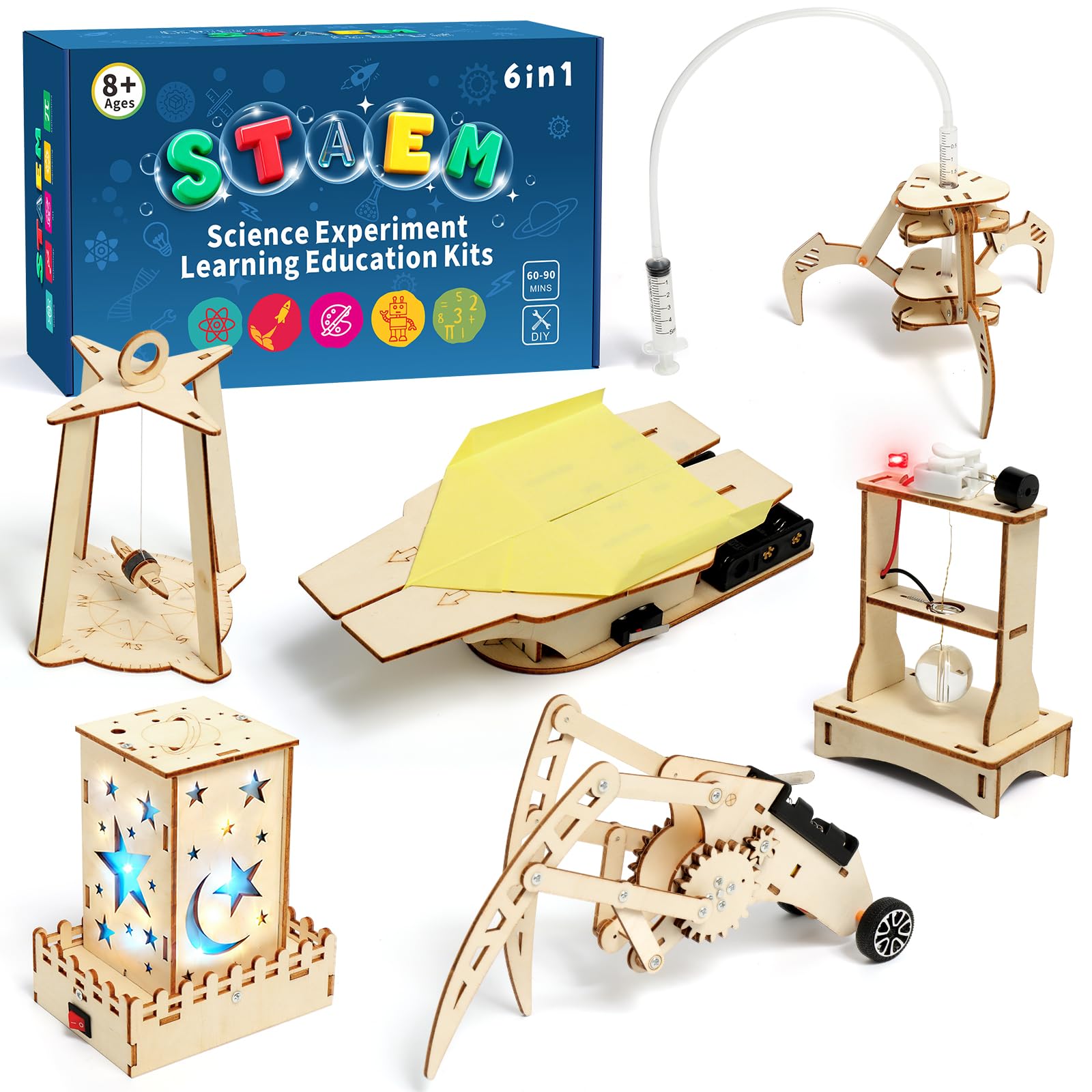 STEM Toys Age 8+, Science Experiments for Kids, Science Kit for Kids 8-14