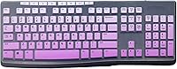 Vista 13 de Funda de teclado ultradelgada de silicona para PC de escritorio compatible con teclado inalámbrico Logitech MK295 MK275 MK270, teclado Logitech K200