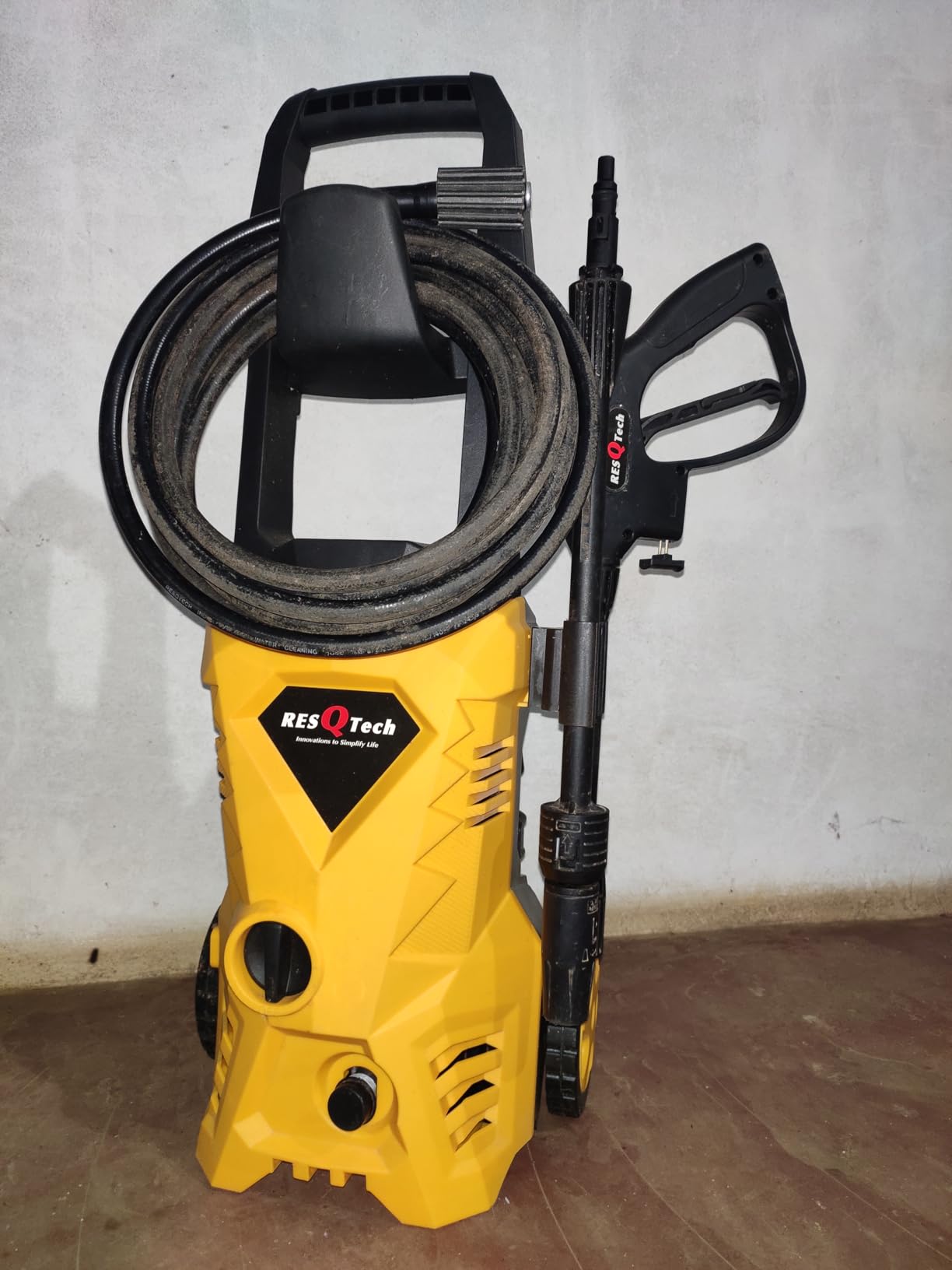 Resqtech ResQTech Pw-101 Advance 1700 Watt 135 Bar High Pressure Washer For Car ...
