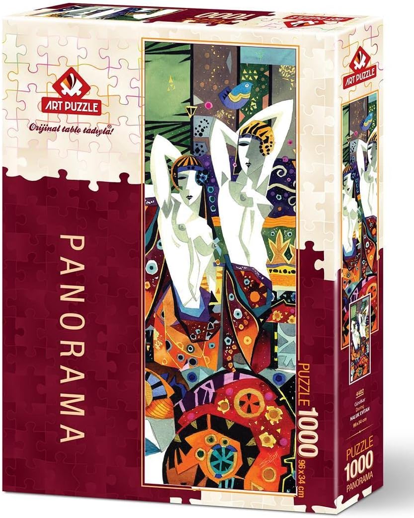 Heidi Oyuncak 4482 Heidi Special Series Art Puzzle Daring 1000 Pieces, Multi Colour