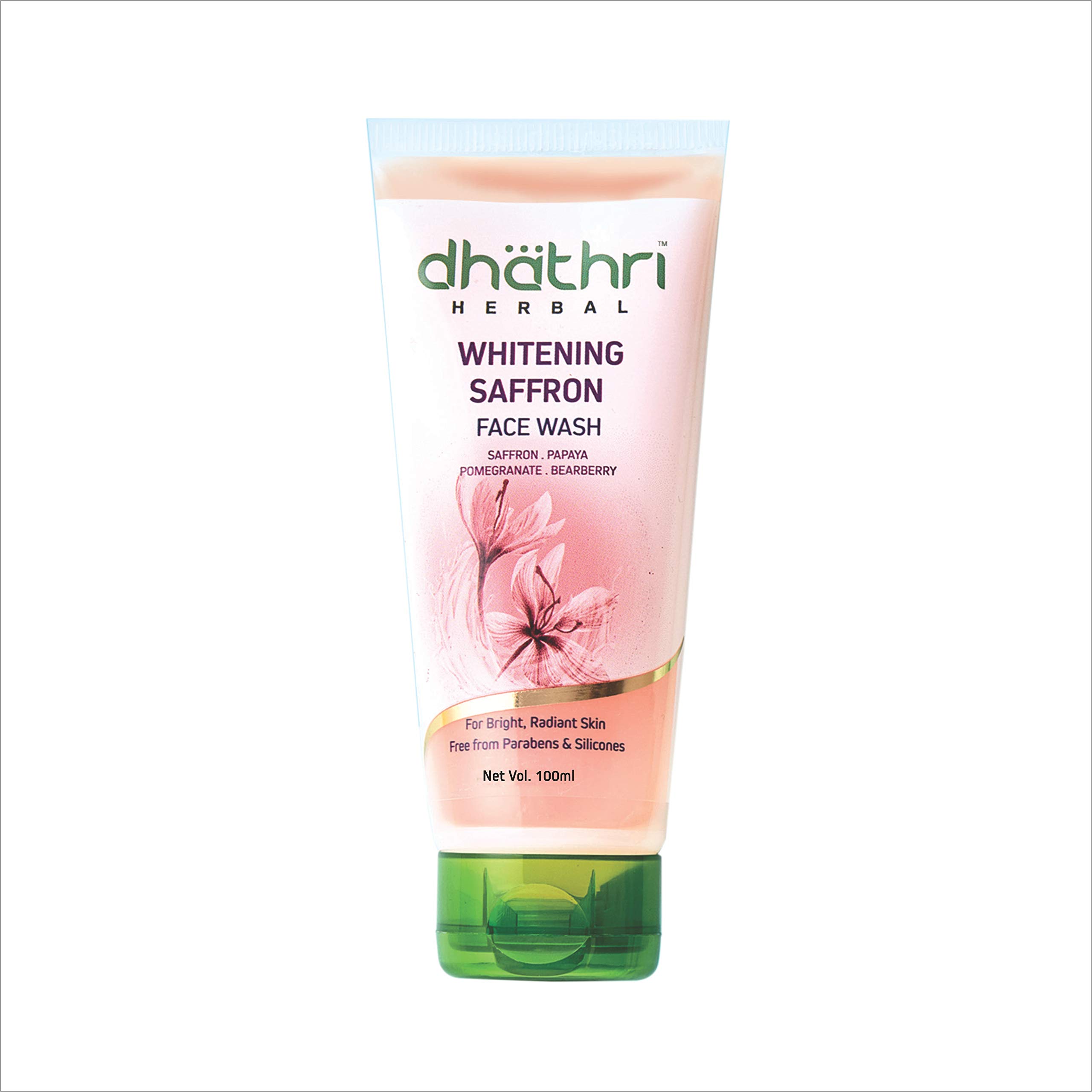 Dhathri Dhathri Whitening Saffron Face Wash - 100 Ml, 100 g-image-13