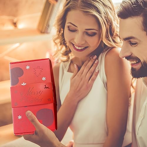 Miniatura 2 de Surprse Gift Box, Envelope Gift Box, Wrapping, Bridal Shower Anniverary Birthday Party Wedding Favor, Holiday Treat Boxe, Christ Boxes, Folding