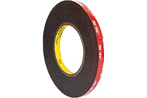 High-Strength Vent Visor Replacement Tape: Double Sided Mounting Tape for Automotive Trim and Home Décor