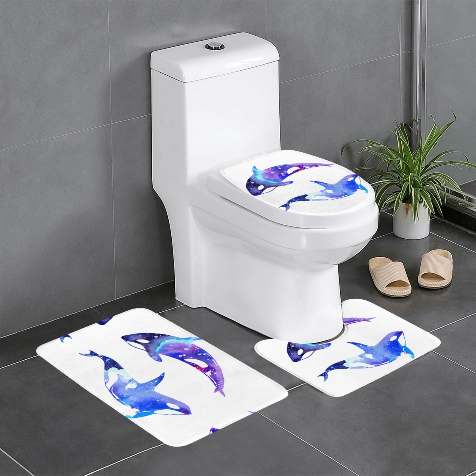 Tapis de salle de bain orque doux pour protéger les sols de la maison