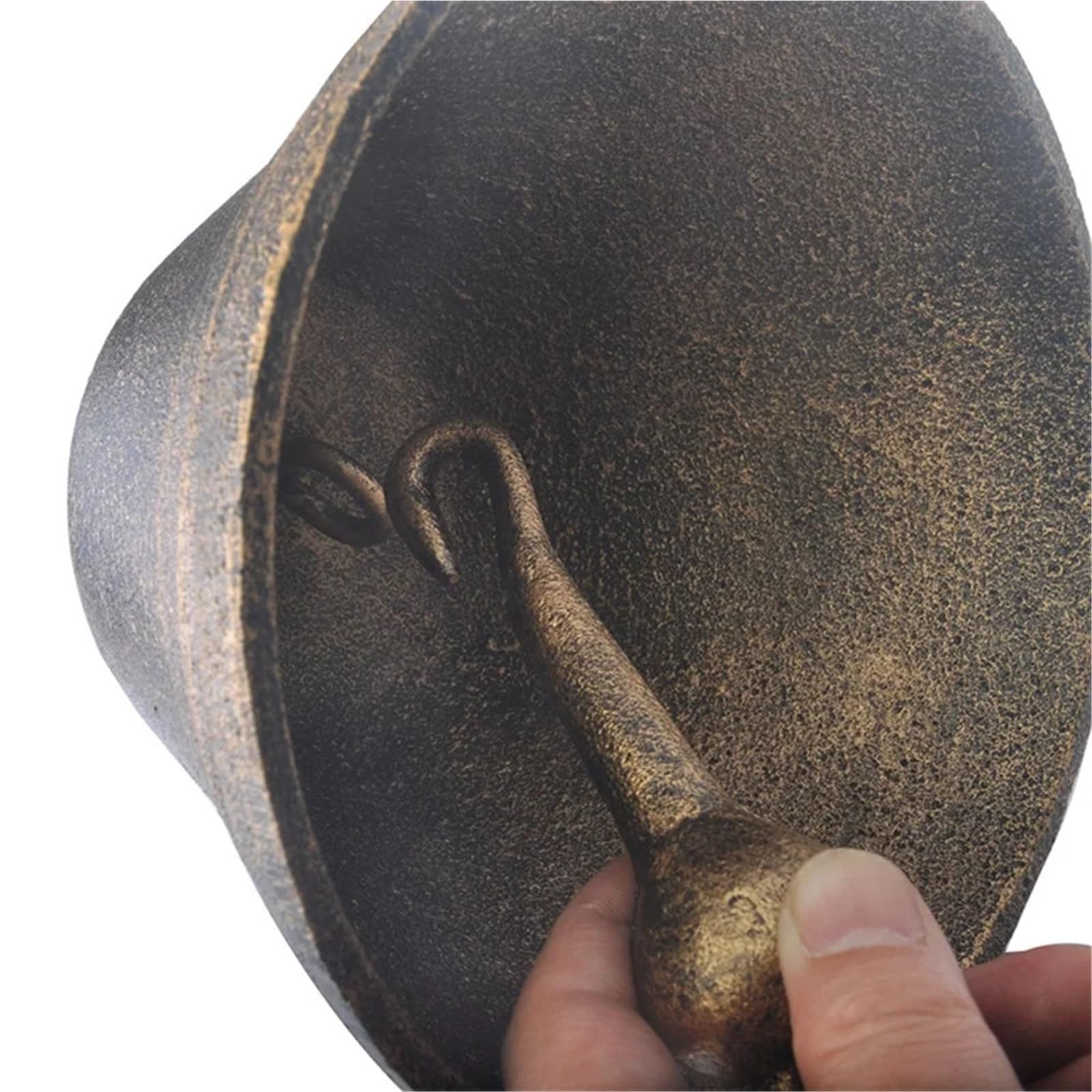 Campanello for esterno o interno per Porte, Bar, Pub | Campanello da muro d'ingresso di benvenuto con battente da giardino vintage