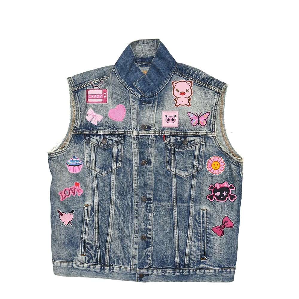 Toppe ricamate anime giapponesi toppe termoadesive per abbigliamento toppe termoadesive per vesti distintivo adesivi patch fusibili fai da te  15