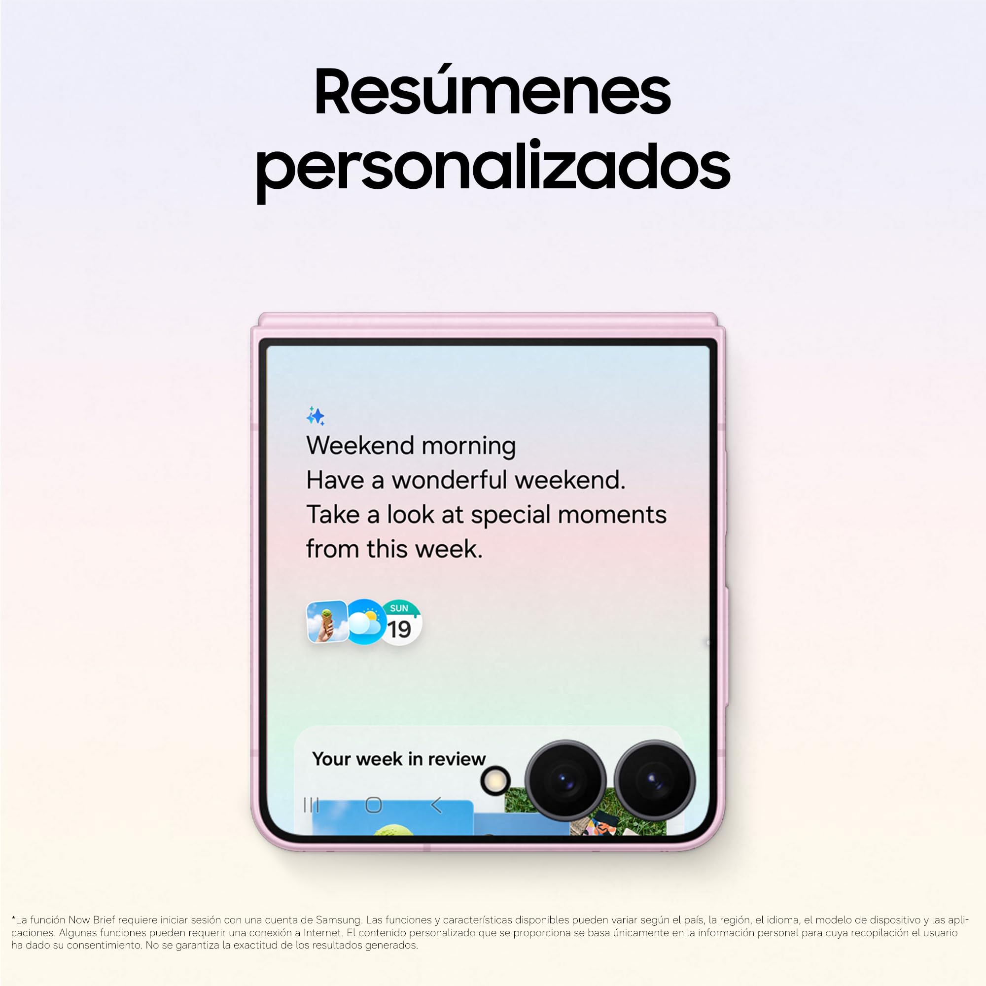 Samsung Galaxy Z Flip8, 256 GB, Teléfono Móvil con IA, Grafito | Smartphone Android, Cámara Selfie Manos Libres, Memoria 12 GB, Batería 4300 mAH, Now Brief, FlexWindow, Garantía 3+1 Años