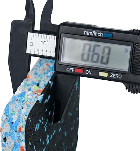 Miniatura 7 de Luwint Almohadillas para cinta de correr, relleno de espuma de goma, almohadillas de aislamiento de sonido, almohadillas antivibraciones,