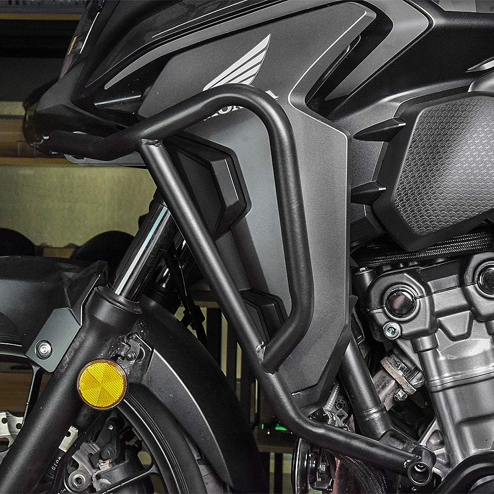 Motorcycle Engine Guard Crash Bar for Honda CB500X CB500 CB 500 X 2019 2020 2021 2022 2023 Highway Bumper Falling Body Framework Side Protection Set (Upper)