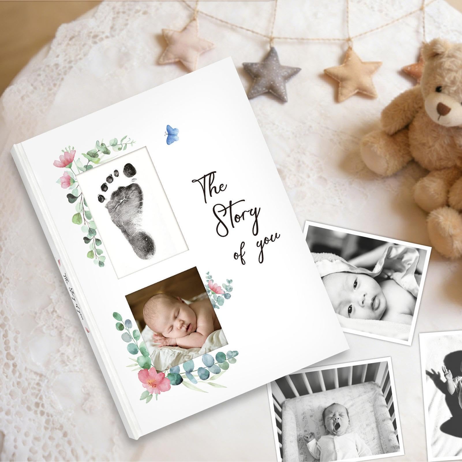 Libro Dei Ricordi Per Bambini Da Conservare Diario Di Gravidanza Da Ricordo | Album Fotografico Per La Famiglia per Memorie di Nascita Crescita Casa Vacanze Feste e Nuovo Anno