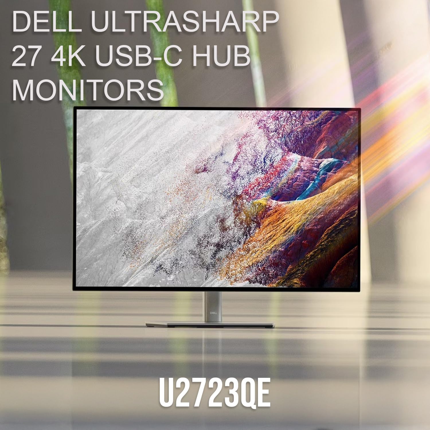 Dell U2723QE UltraSharp 27 polegadas 4K USB-C Monitor combo com