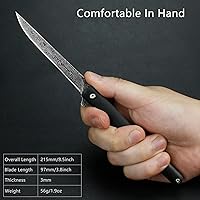 Vista 10 de Slim Pocket Knife 4 inches, Gentlemen`s folding knives, outdoor camping everyday carry