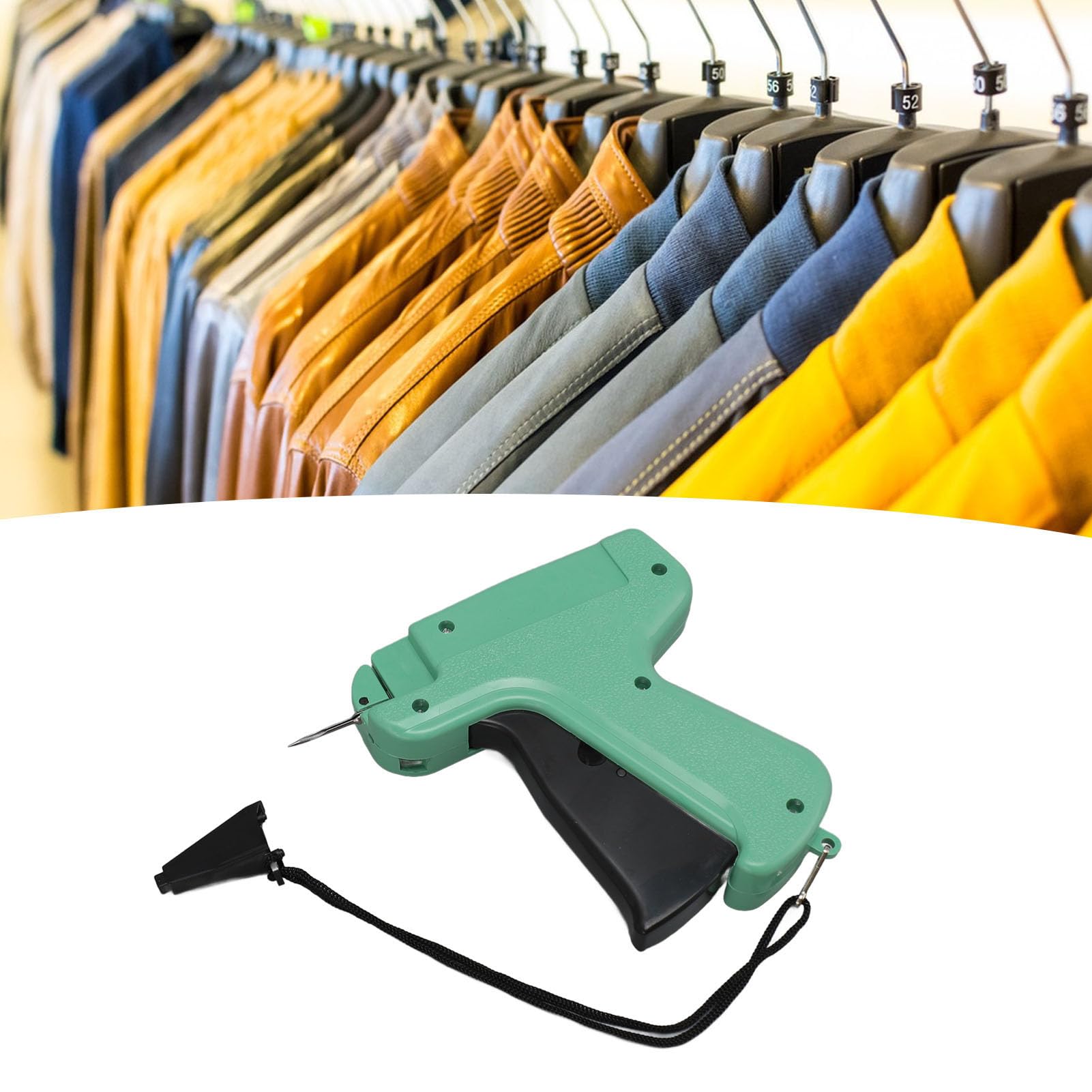 ANGGREK Price Tag Attacher, Widely Used Efficient Lightweight Clothing Tag Attacher for Boutiques for Wool for Clothing Manufacturers