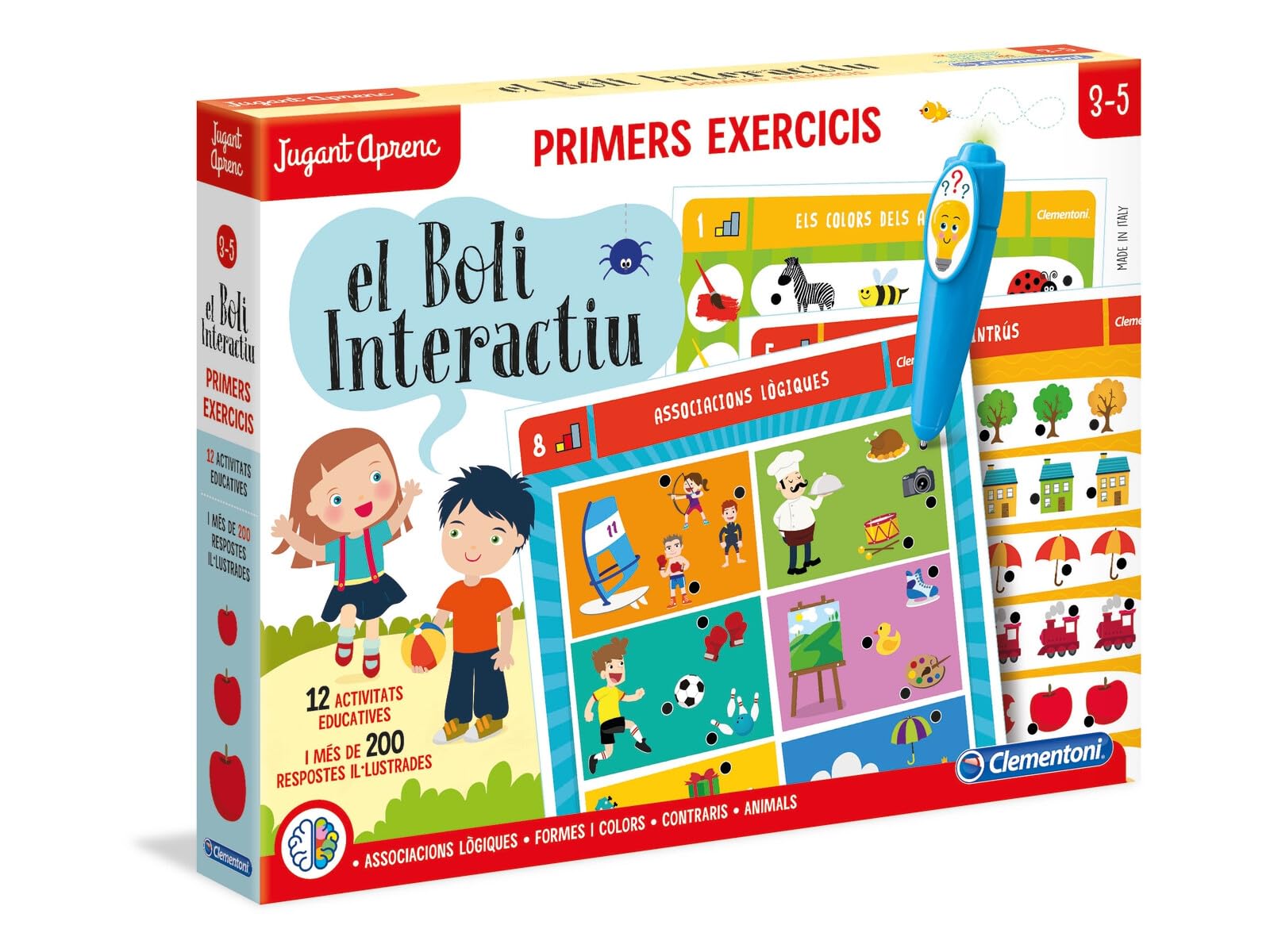 Clementoni - El Boli Que Parla Primers Exercicis català - 06655364