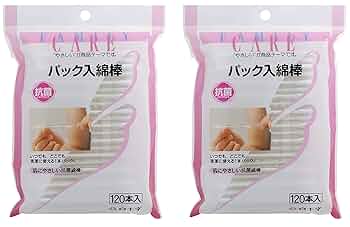 Amazon | 白十字 FC パック入綿棒 120本入 2個セット | 白十字