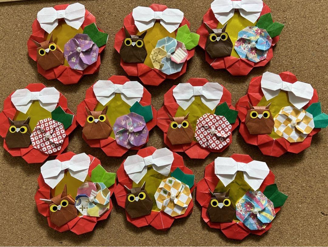 Amazon.co.jp: Origami Respect for the Aged Day Celebration Wreath