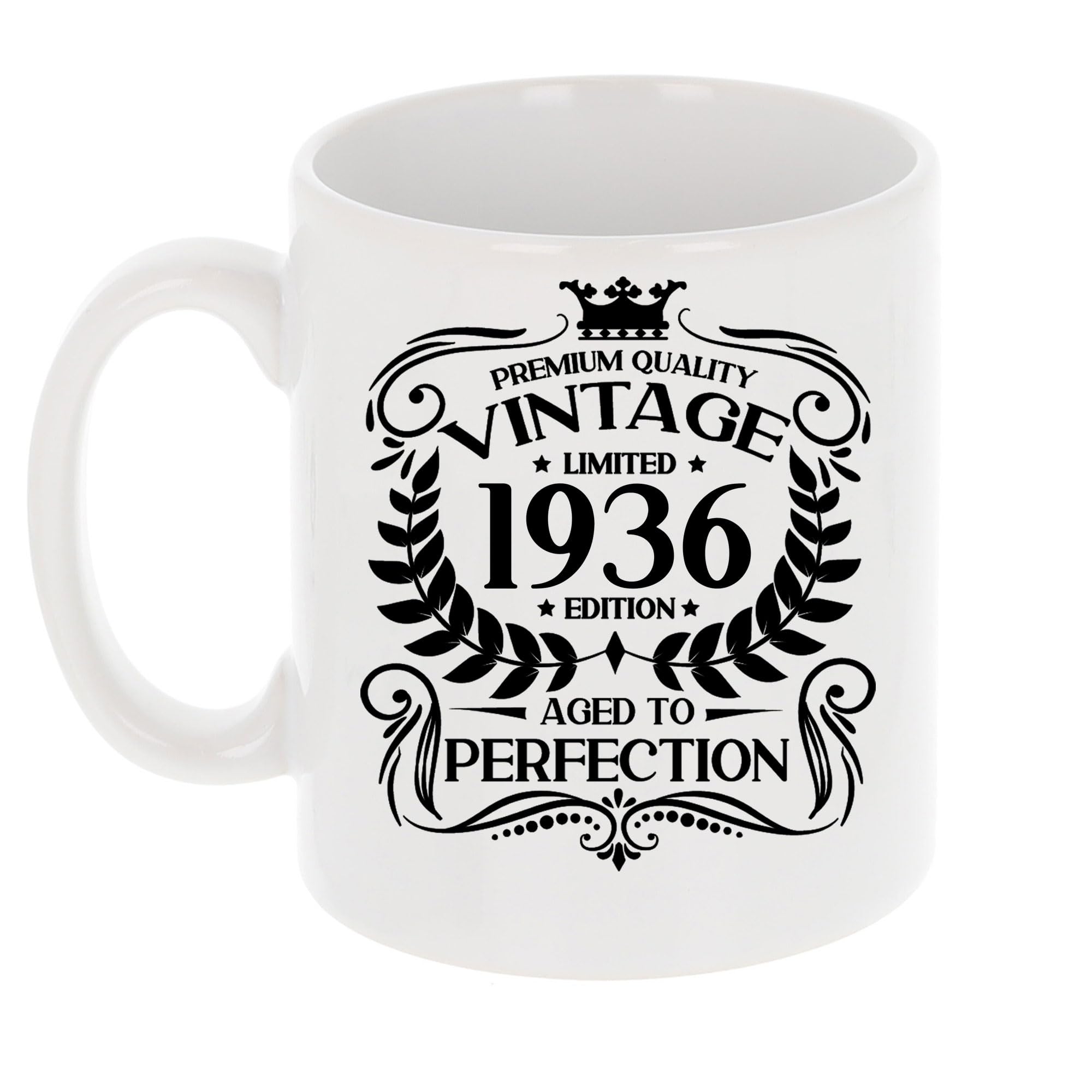 Always Looking Good 90th Birthday Gift for Men Vintage 1936 Aged to Perfection Mug Gift for Coffee Lovers Tea Cup Present for 90 Year Old 11oz Coffee Mug Funny Novelty Mug Gift for Men or Women