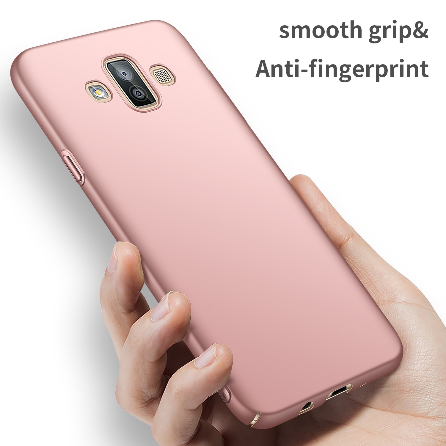 Kqimi Samsung Galaxy J7 Duo Case Ultra Thin Premium Material