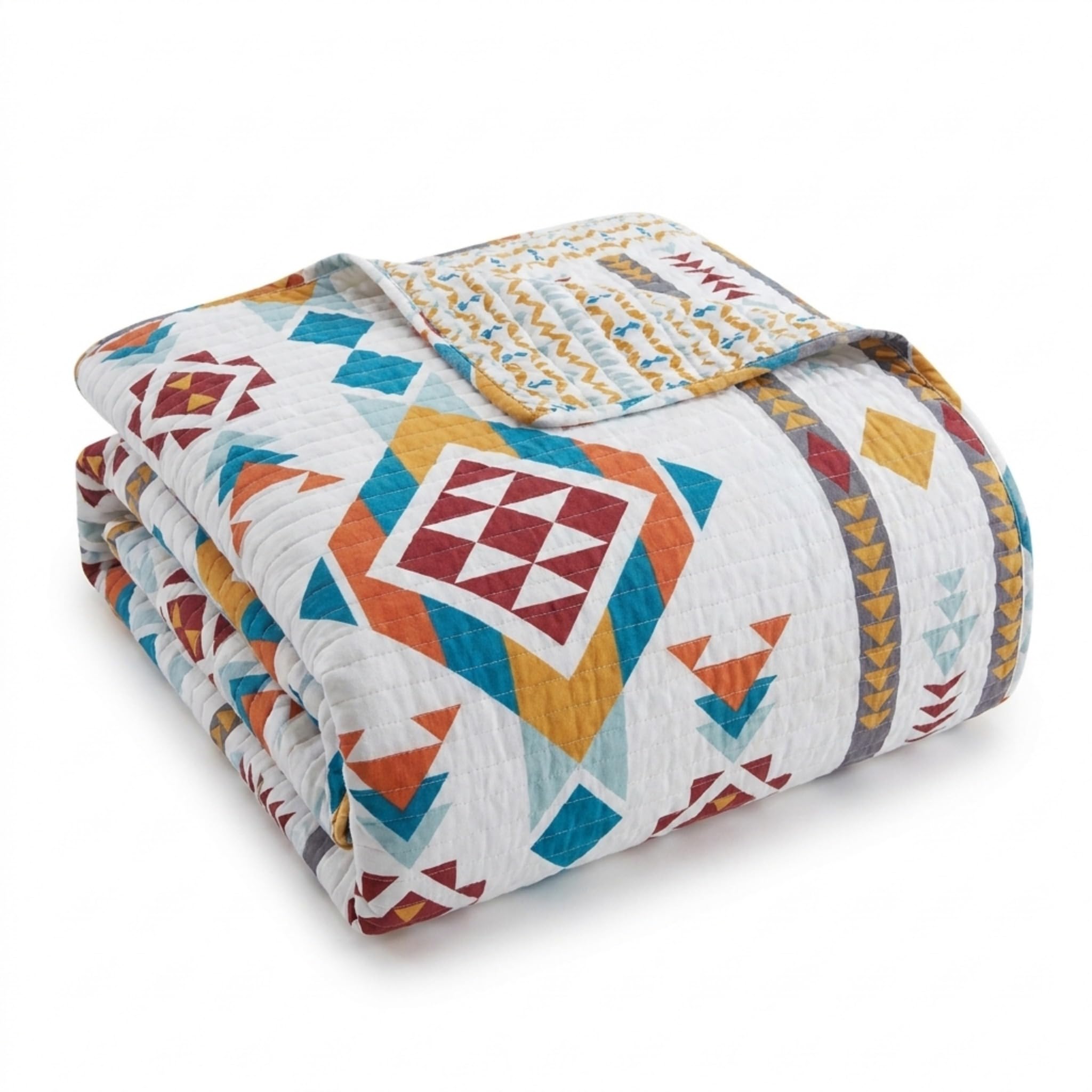 Amazon.com: Rod's True Western Wyoming Southwest Aztec King Quilt
