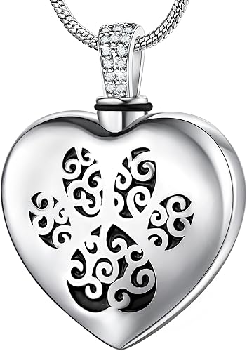 Miniatura 7 de Fanery Sue Pet Ashes Necklace Cremation Jewelry Pet Memorial Gifts for Loss of Dog Cat Pet Urn Necklaces Keepsake Sympathy Gift for Women