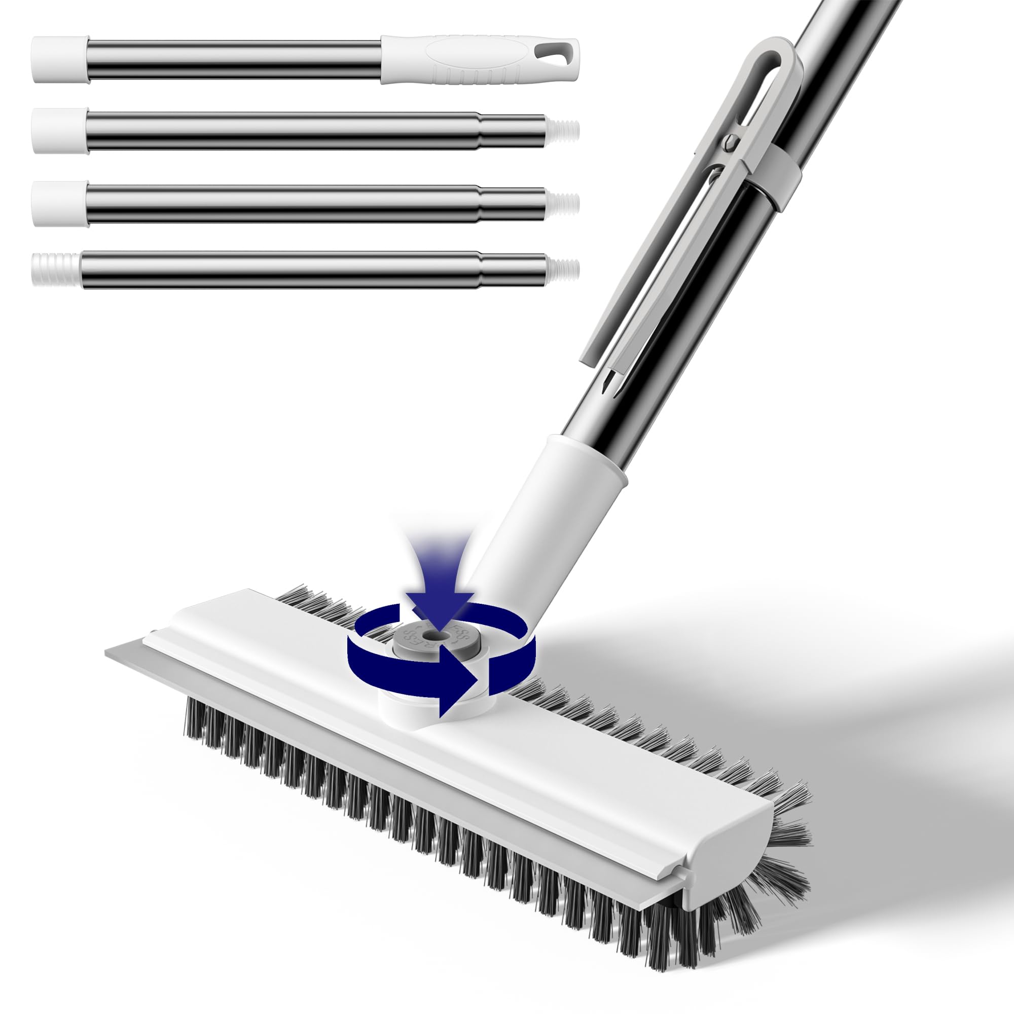 Photo 1 of HelpX 3 in 1 Floor Scrub Brush with Long Handle