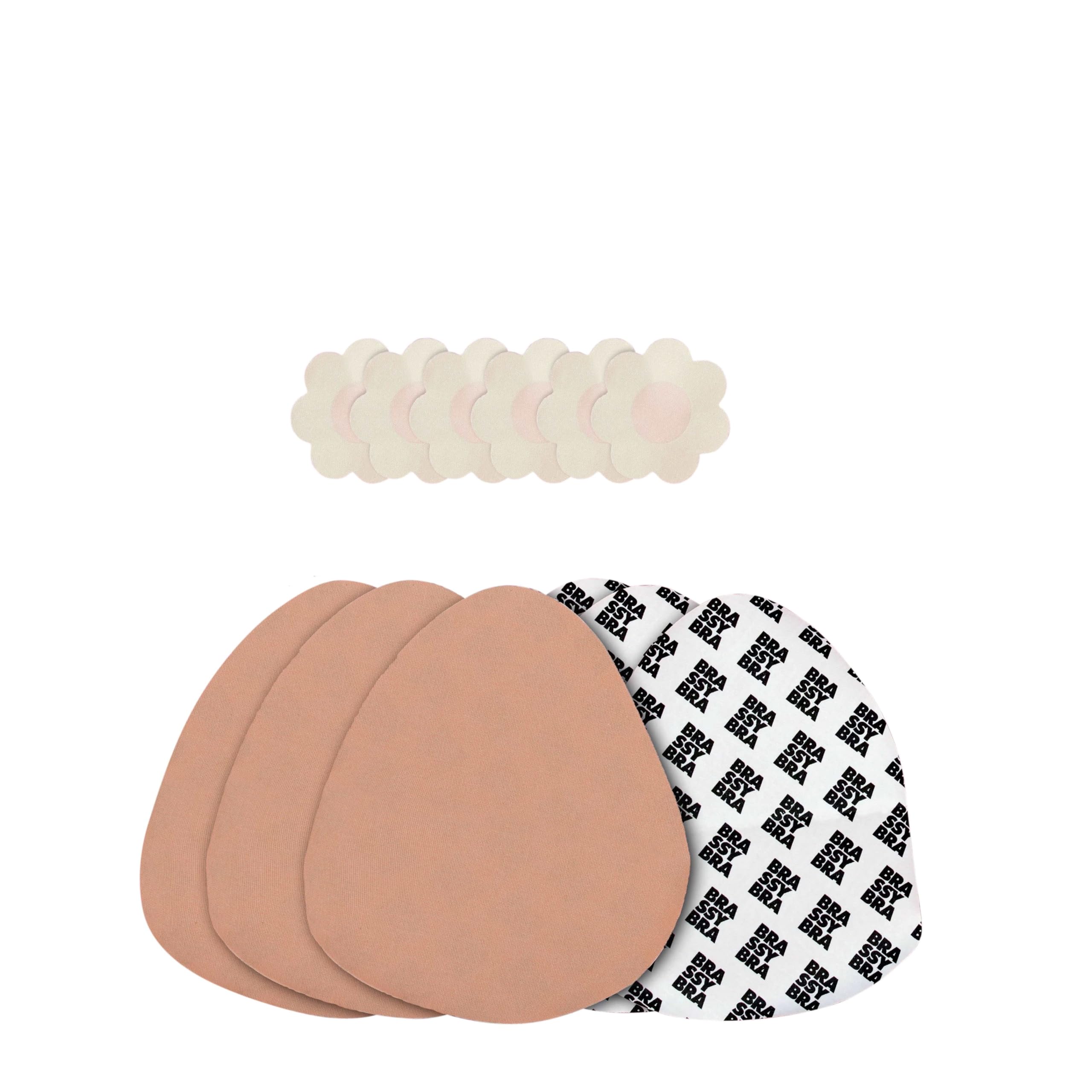 brassybra Strapless Boob Tape for A-G Cups, Strong Breast Lift Tape