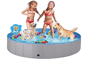 Jecoo Swimming Pool for Kids and Pets