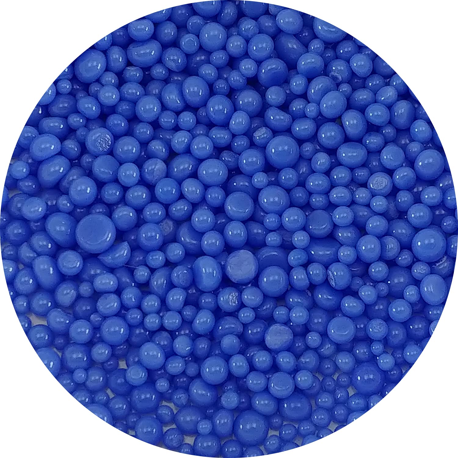 Cobalt Blue Opal Frit Balls FB0114 COE 90 Glacial Art Glass-image-12