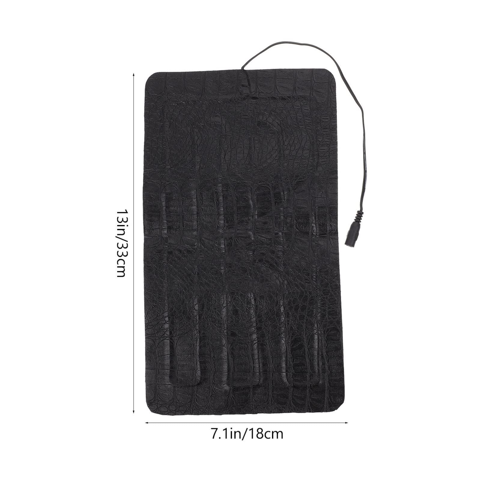 Mikikit 1Pc Reptile Heating Pad Electric Heated Mat for Reptiles Portable Heating Cushion for Cold Weather for Turtles Lizards Frogs and Snakes