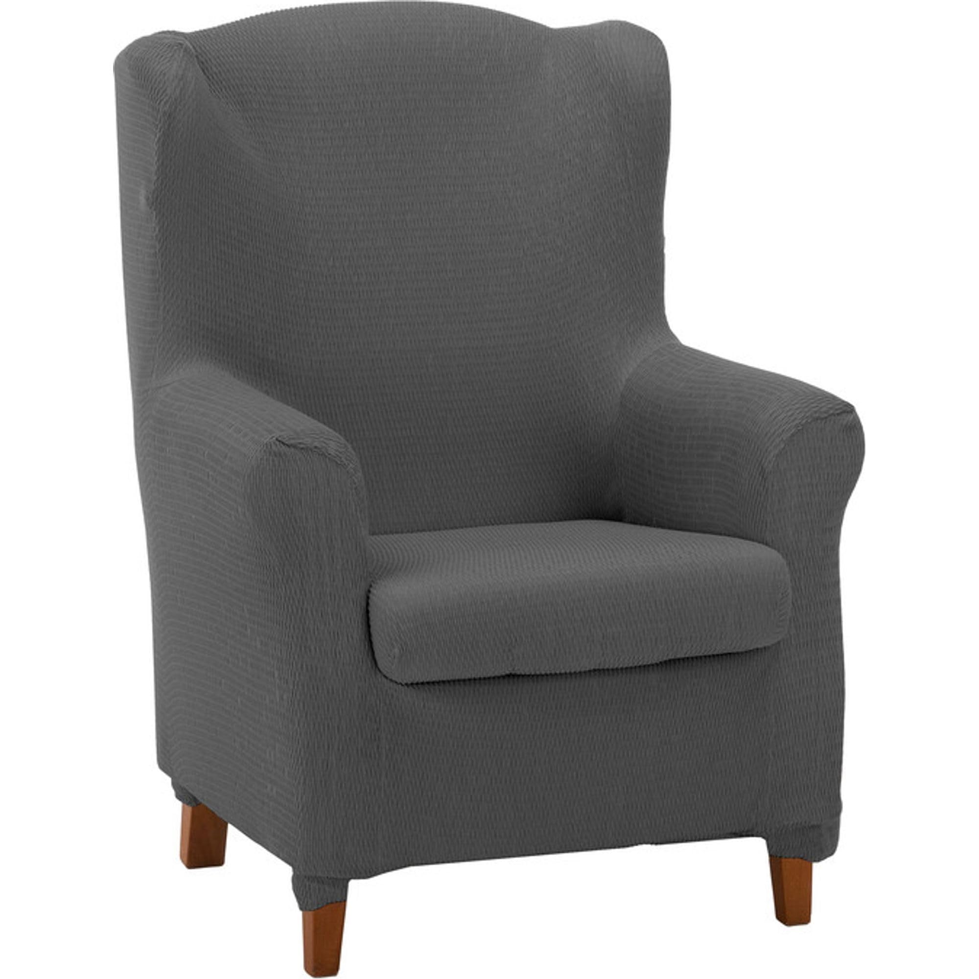ECOMMERC3 | Cover for Duplex Elastic and Extra Soft Grey Earmuffs - Adjustable Duplex Armchair Cover 100% Made in Spain