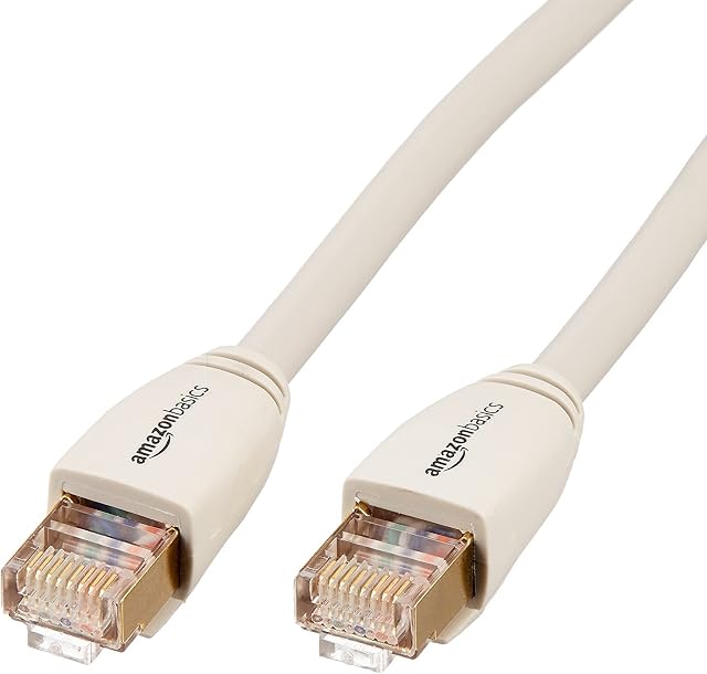 Amazon Basics RJ45 Cat-7e Network Ethernet Cable - 0.9 Meters