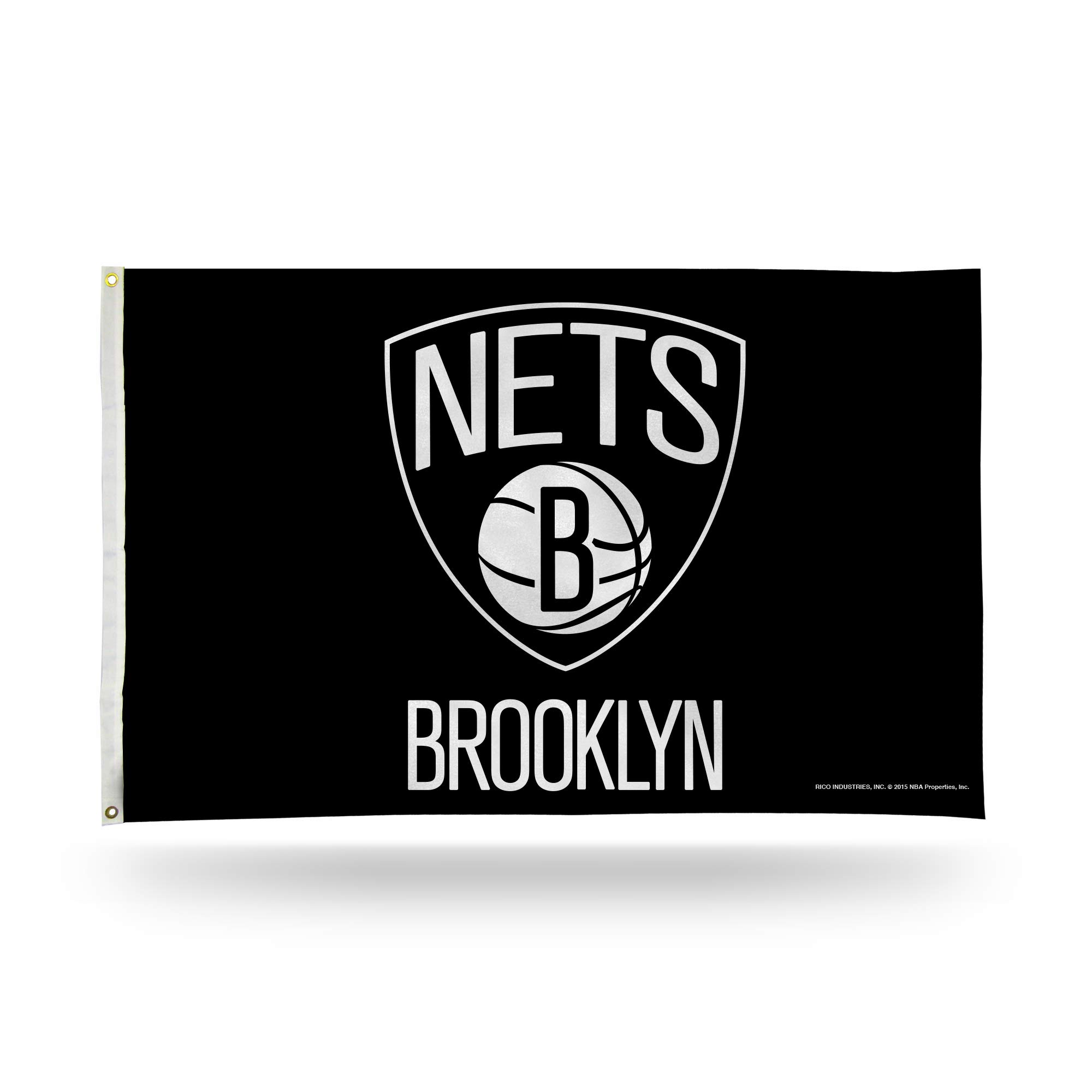 Bannière Brooklyn Nets en tissu résistant avec œillets 3x5 - 8