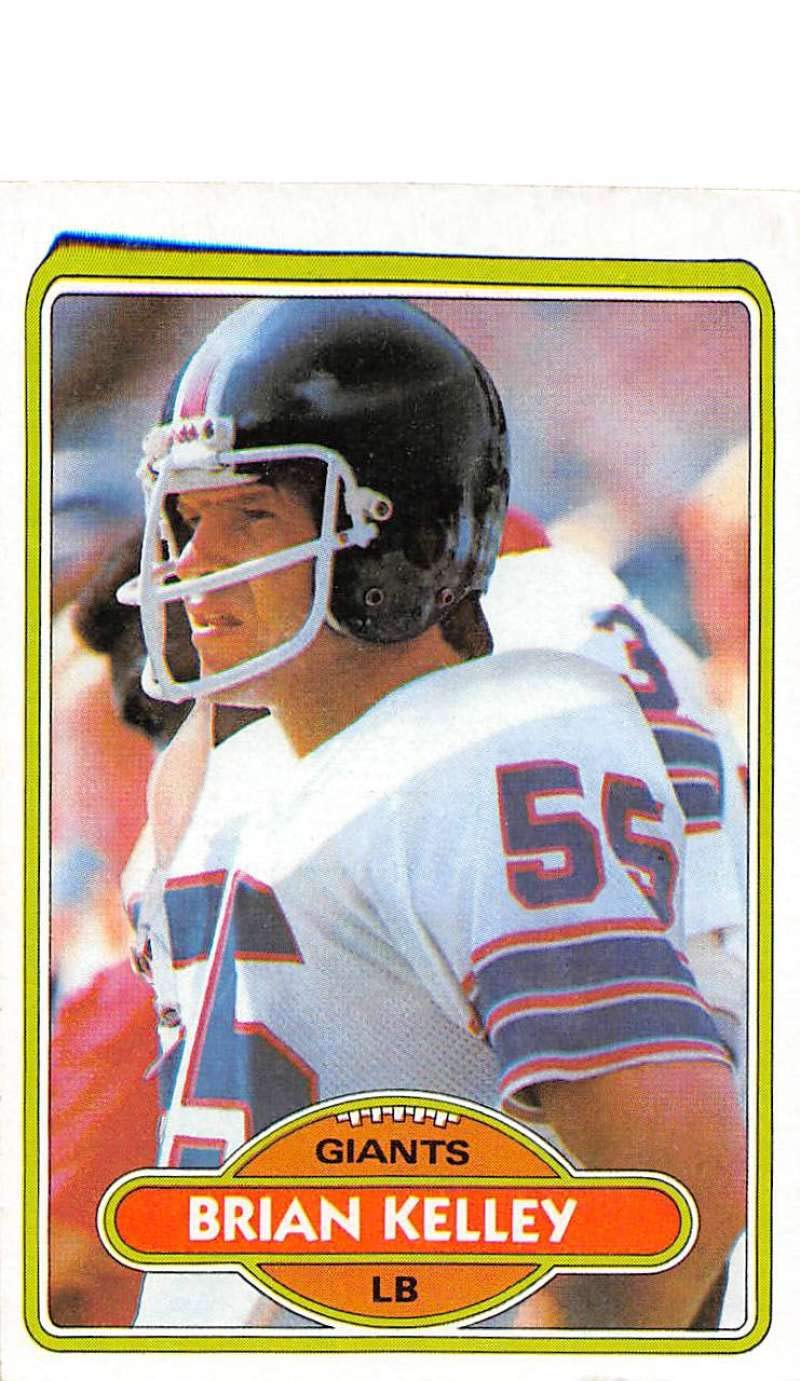 Amazon.com: 1980 Topps #504 Brian Kelley New York Giants NFL