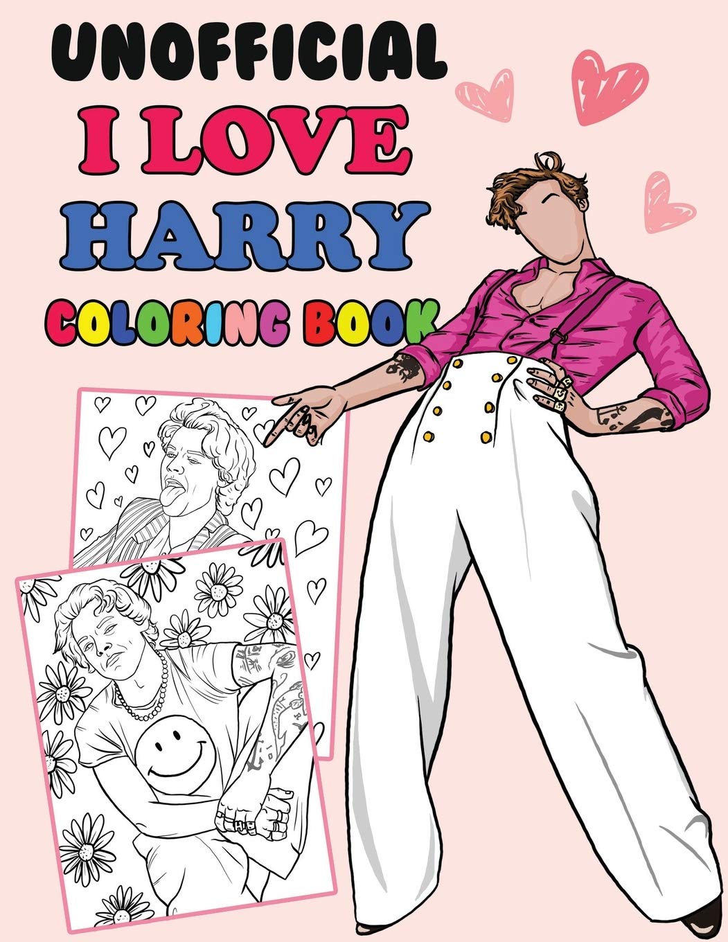 Unofficial I Love Harry Coloring Book: Harry S Fan Gift Coloring Book
