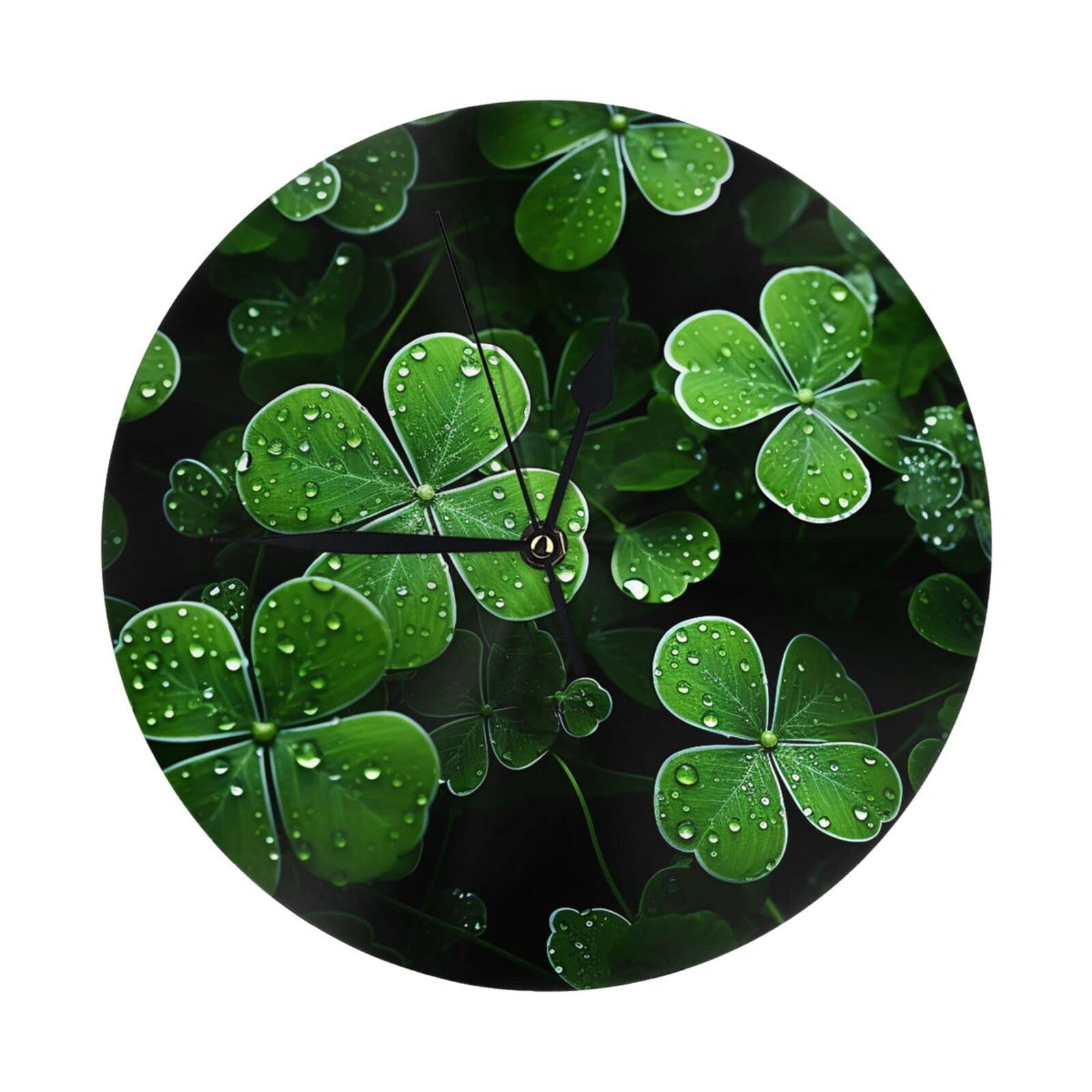 Horloge murale 25,4 cm silencieuse fonctionne à piles pour chambre