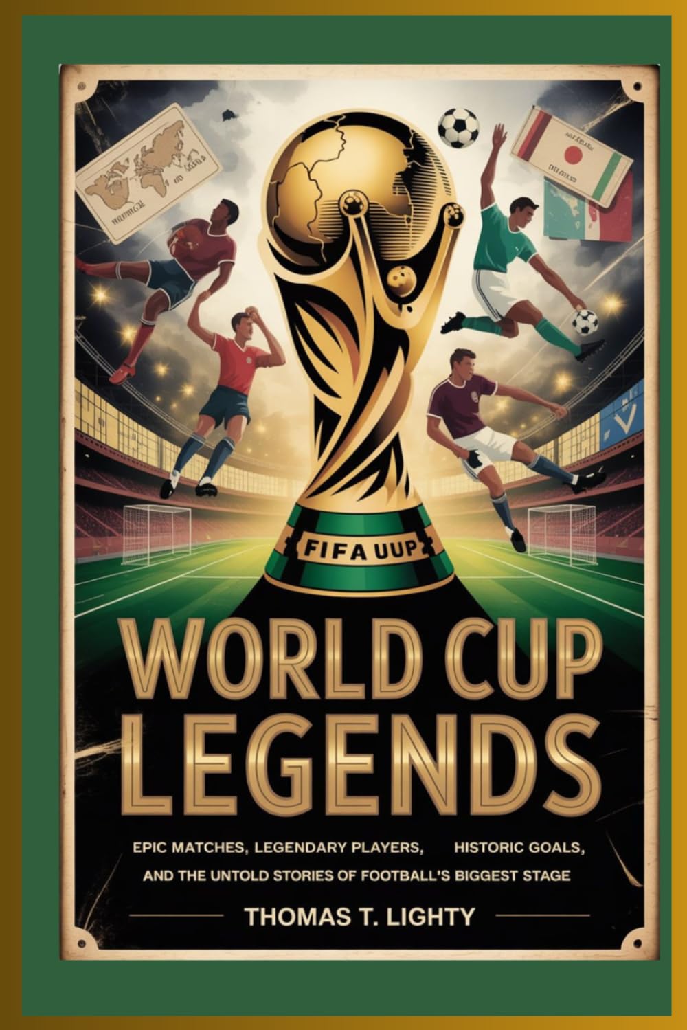 WORLD CUP LEGENDS: Epic Matches, Legendary Players, Historic Goals, and the Untold Stories of Football’s Biggest Stage