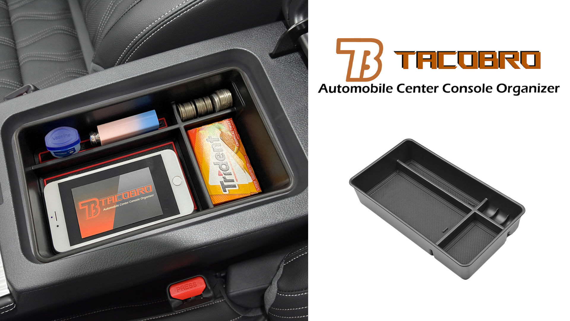 Amazon.com: TACOBRO Center Console Organizer Compatible with