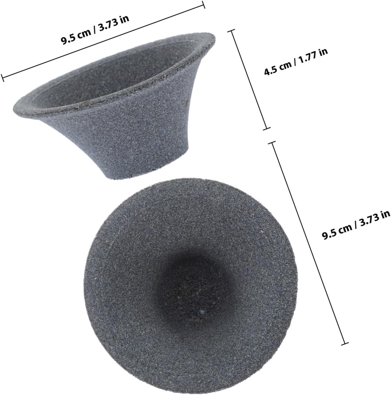 KALLORY Ceramic Tea Infuser Small Size Reusable Loose Leaf Tea Filter Strainer for Daily Brewing