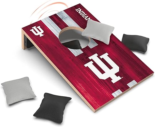 Vista 82 de SOAR Juego de Cornhole de mesa NCAA y altavoz Bluetooth