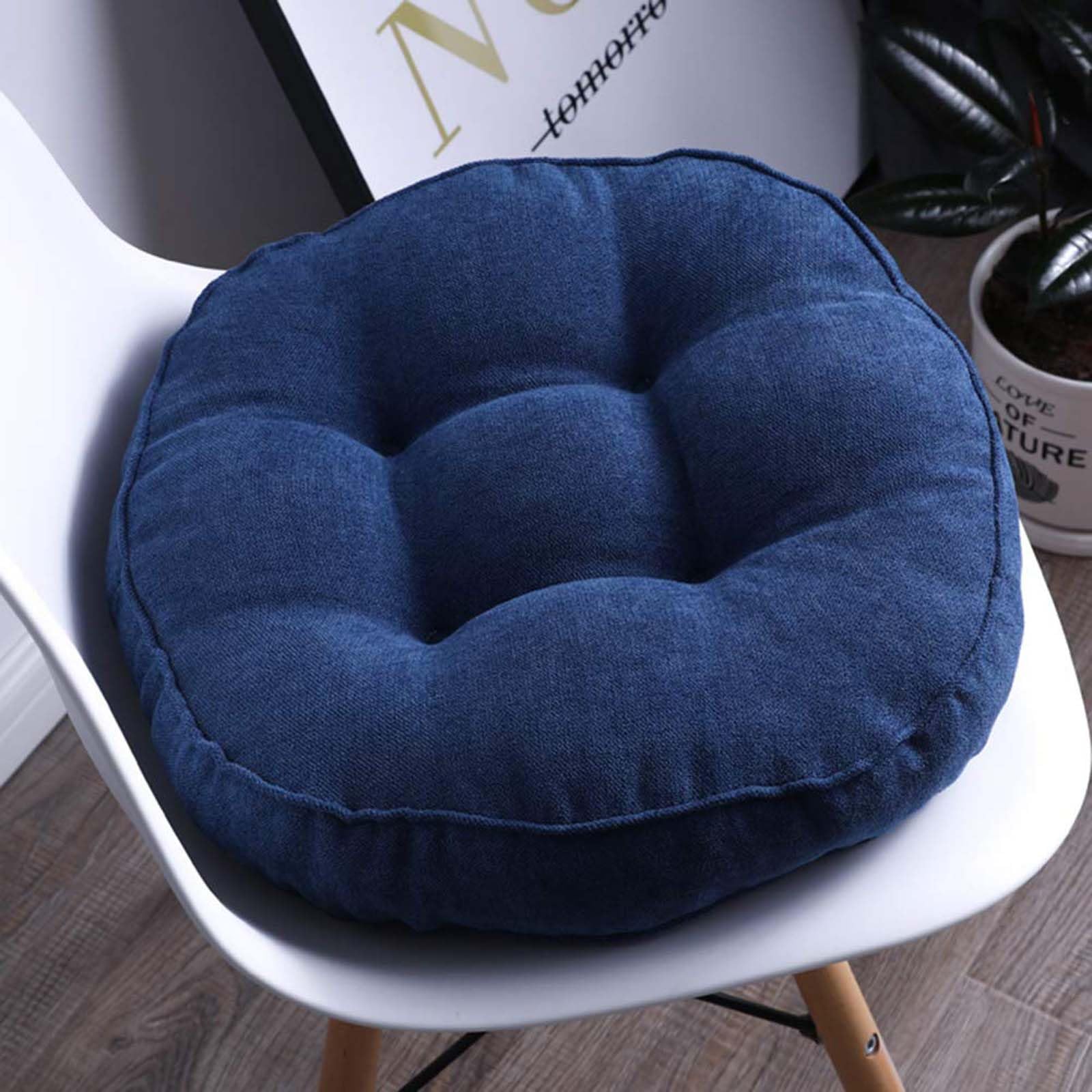Cojines grandes de 8 cm de grosor para sofá de 40 x 40 cm, cojín suave para asiento de suelo, ideal para ancianos, comodidad postoperatoria y durante el embarazo