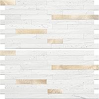 Vista 20 de STICKGOO 20 Hojas de Azulejos Despegables y Adhesivos para Salpicadero, Azulejos Adhesivos para Salpicadero de Cocina y Baño, Aspecto de Madera