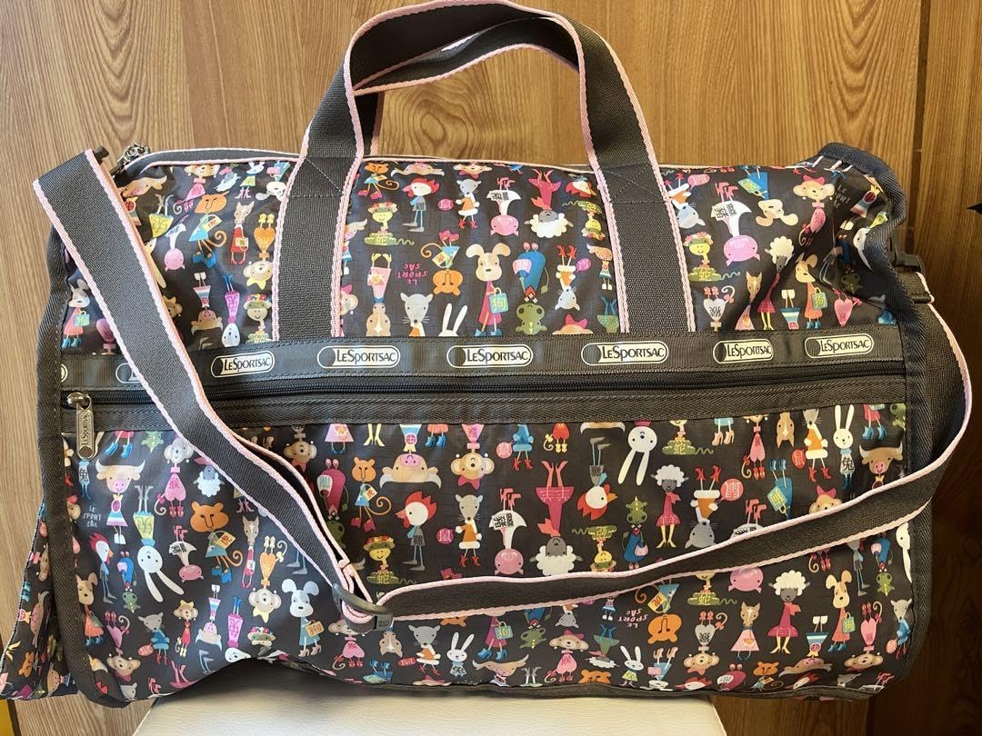 1689　レスポートサック　ボストンバッグ　デニム風　ポーチ付　タグ付き新品 LeSportsac（レスポートサック）の「【日本限定】EXTRA LARGE