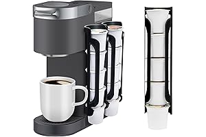 K Cup Holder for Keurig: pods holder Organizer for Counter and Wall-Mount
