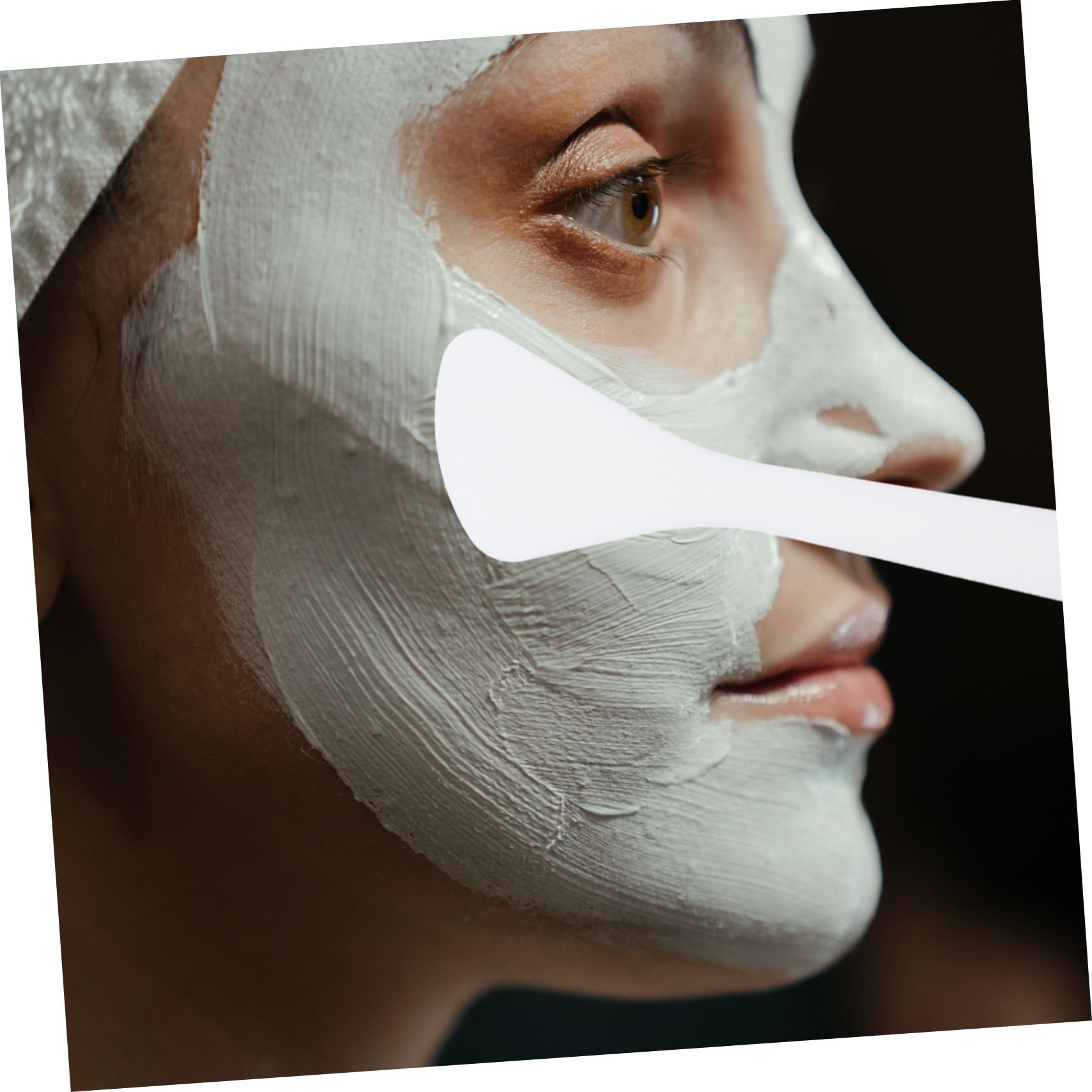 MAGICLULU 160 Piezas Cuchara suministro de maquillaje crema de mantequilla espátulas de máscara herramientas de ayuda de belleza bulto cosmético herramienta auxiliar páginas