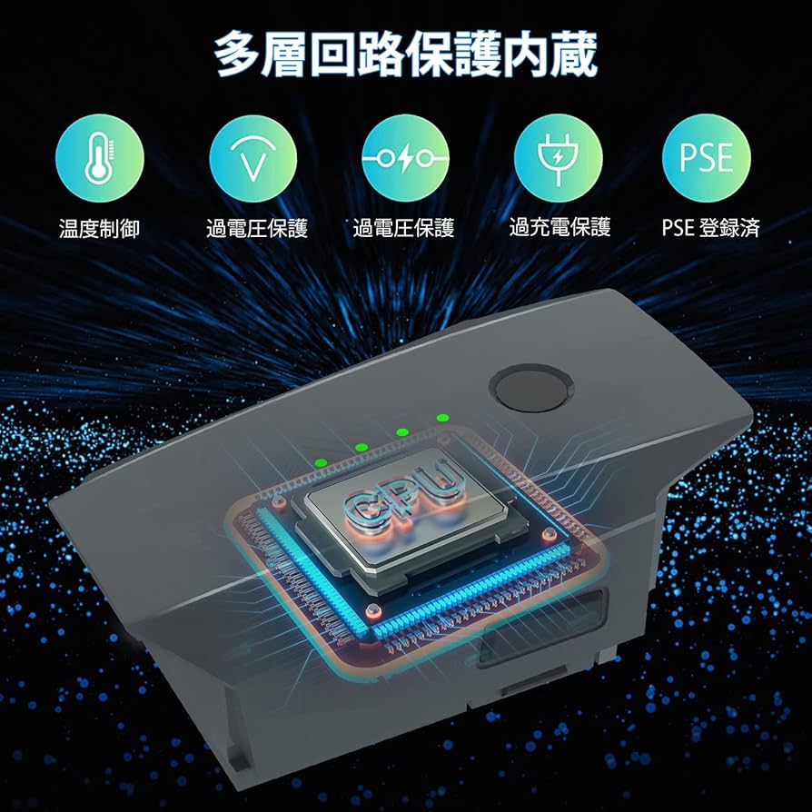 Amazon | DJI Mavic Pro バッテリー 11.4V 3830 mAh フライト