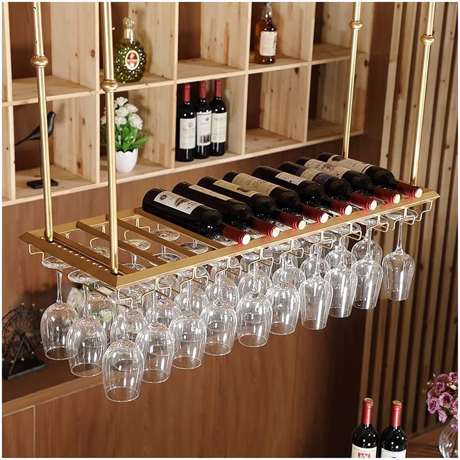 ワインラックヴィンテージ金属製1200×300 Amazon｜工業用ヴィンテージ
