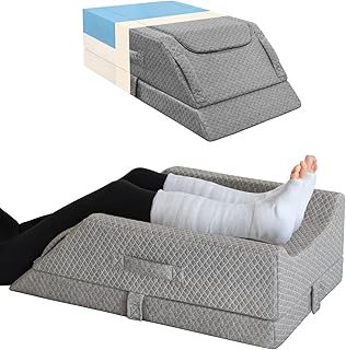 Adjustable Leg Elevation Pillow - Cooling Memory Foam