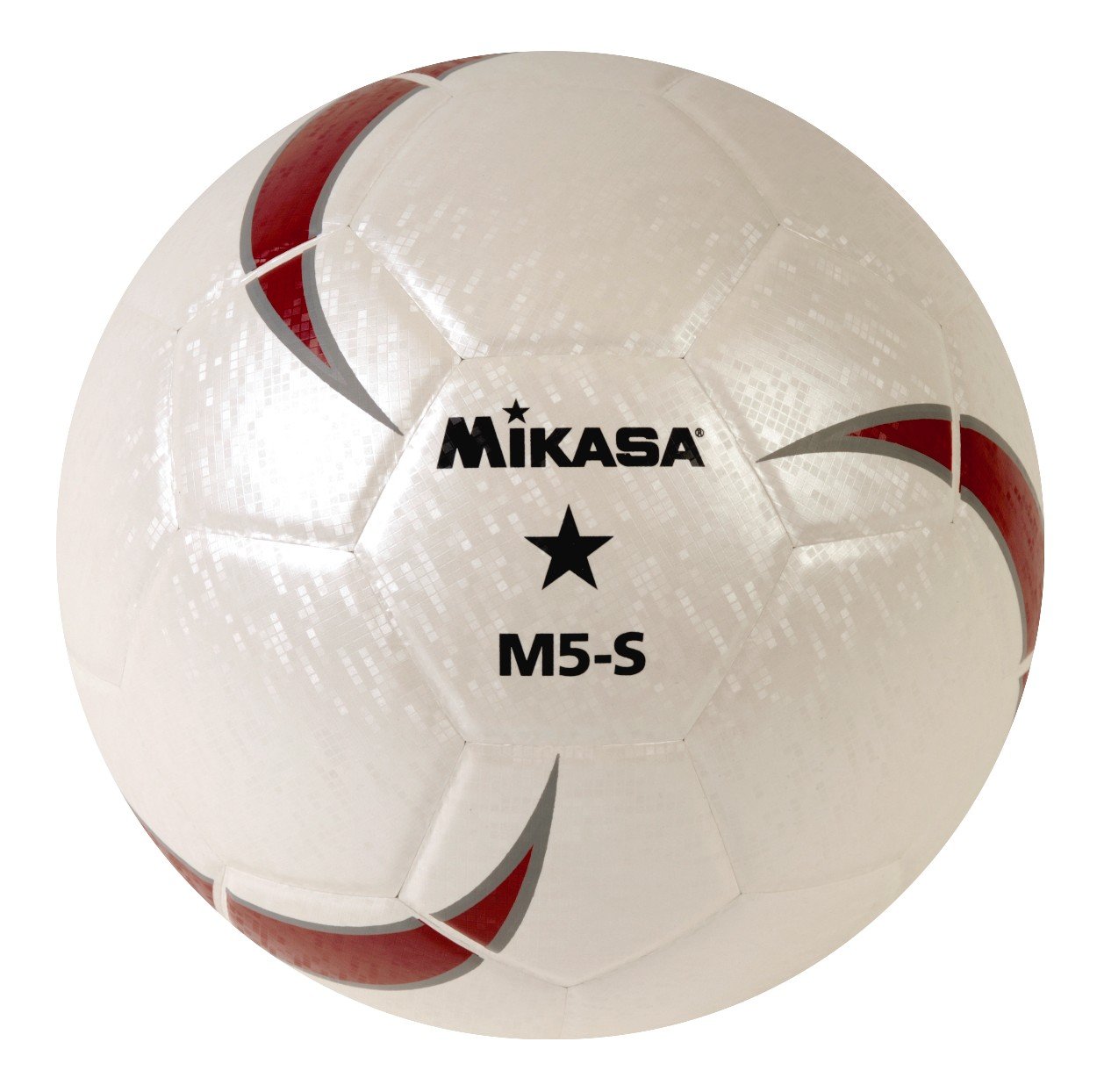 Mikasa Balón de fútbol M5-S-R (rojo)