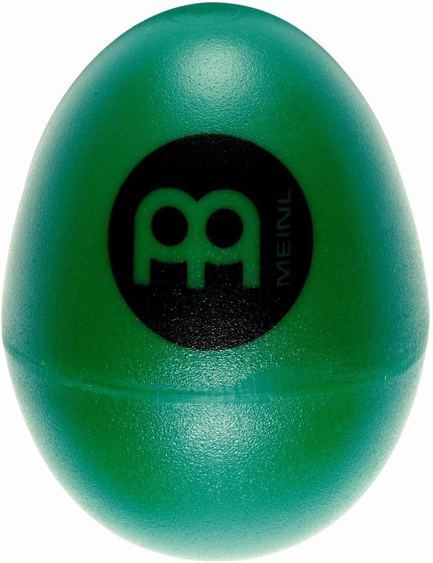 Meinl Percussion ES-GREEN Plastic Egg Shaker, Green