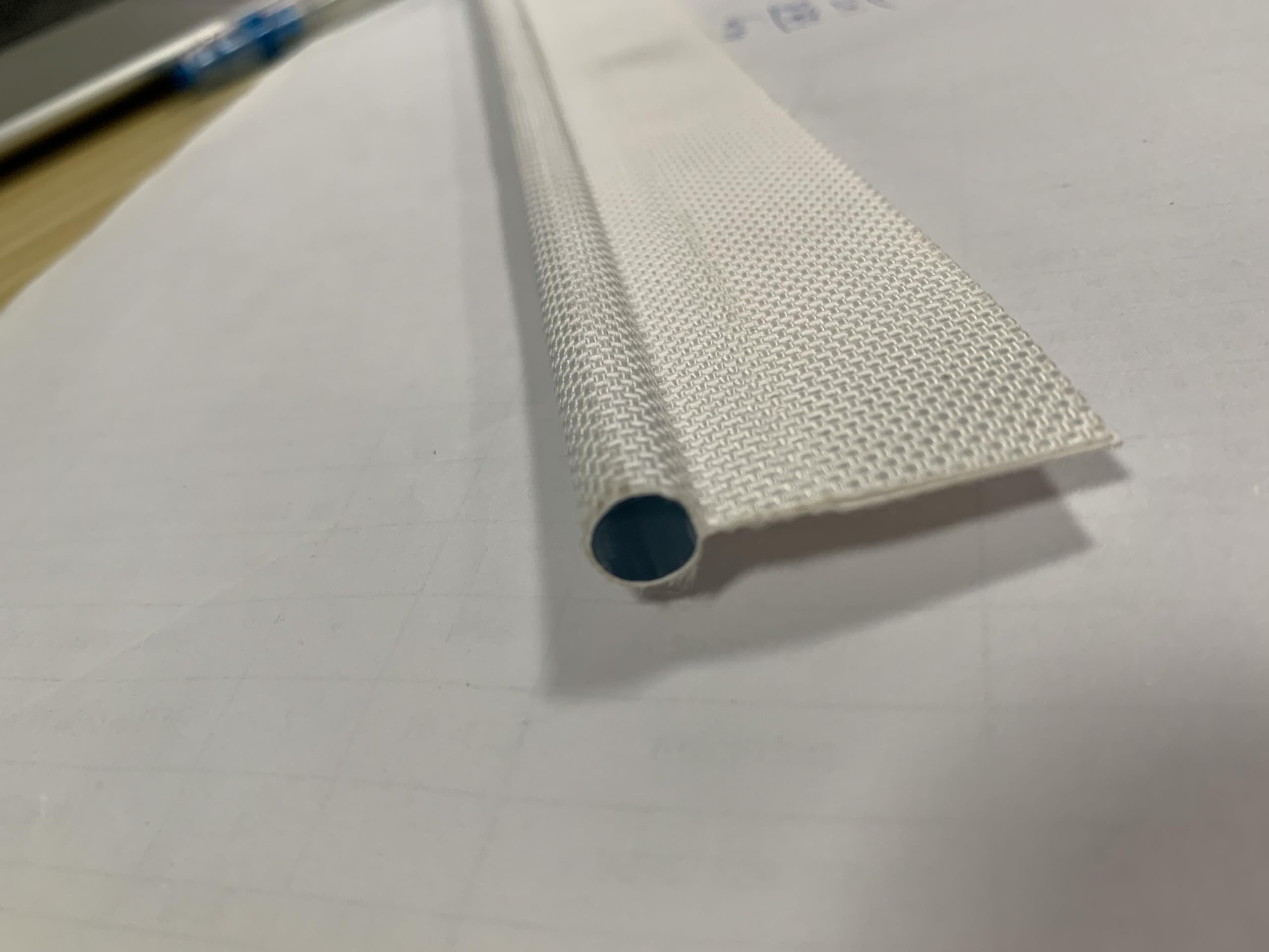 3 Metros - Riel para toldo, 8 mm, Doble Solapa, Accesorios de Camping o Tienda de campaña con núcleo de PVC sólido para Autocaravana, Furgoneta